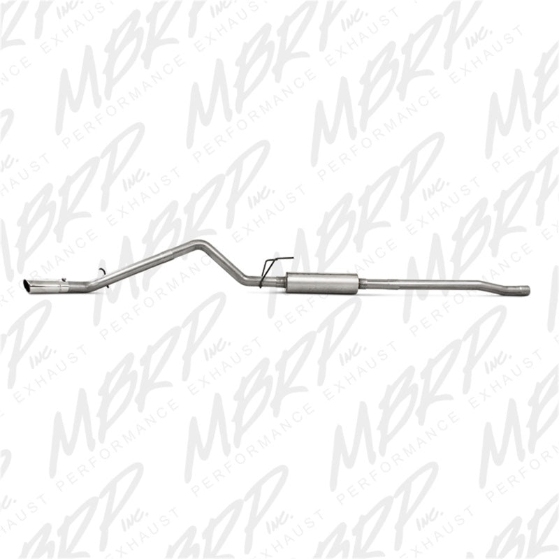 MBRP 06-08 Ram Hemi 1500 Mega Cab 5.7L / 03-13 Ram Hemi 2500/3500 5.7L Alum 3in Cat Back Single Side-SR1 Performance