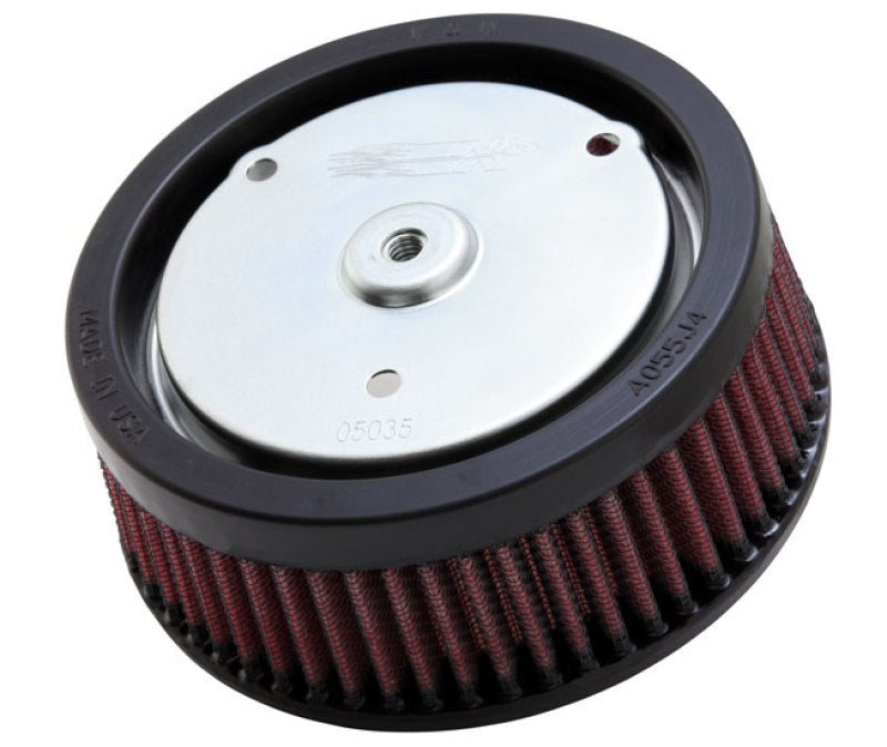 K&N Replacement Air Filter 5.5in Top OD x 6in Base OD x 2.313in H for Harley Davidson-SR1 Performance