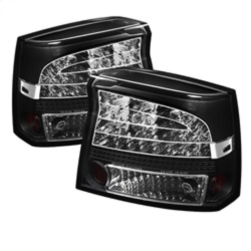 Spyder Dodge Charger 09-10 LED Tail Lights Black ALT-YD-DCH09-LED-BK-SR1 Performance