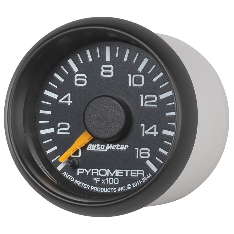 Autometer Factory Match GM 2-1/16in 1600 Degree Electric Pyrometer (EGT) Gauge-SR1 Performance