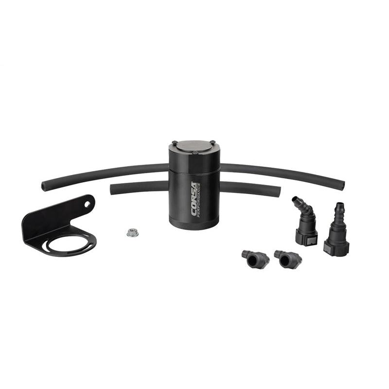 Corsa 2019-2024 Silverado/Sierra & 2021-2024 Tahoe/Suburban/Yukon/Denali Aluminum Oil Catch Can-SR1 Performance
