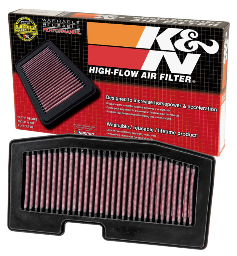 K&N 2013 Triumph Street Triple 675 Replacement Air Filter-SR1 Performance