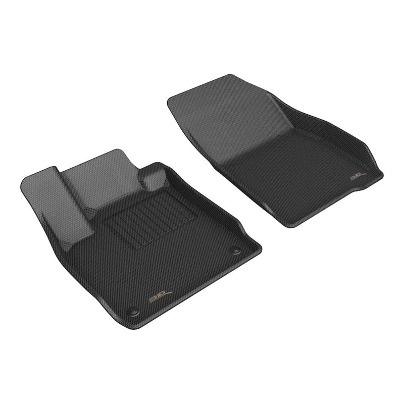 3D MAXpider 2023-2024 Honda Accord Kagu 1st Row Floormat - Black-SR1 Performance