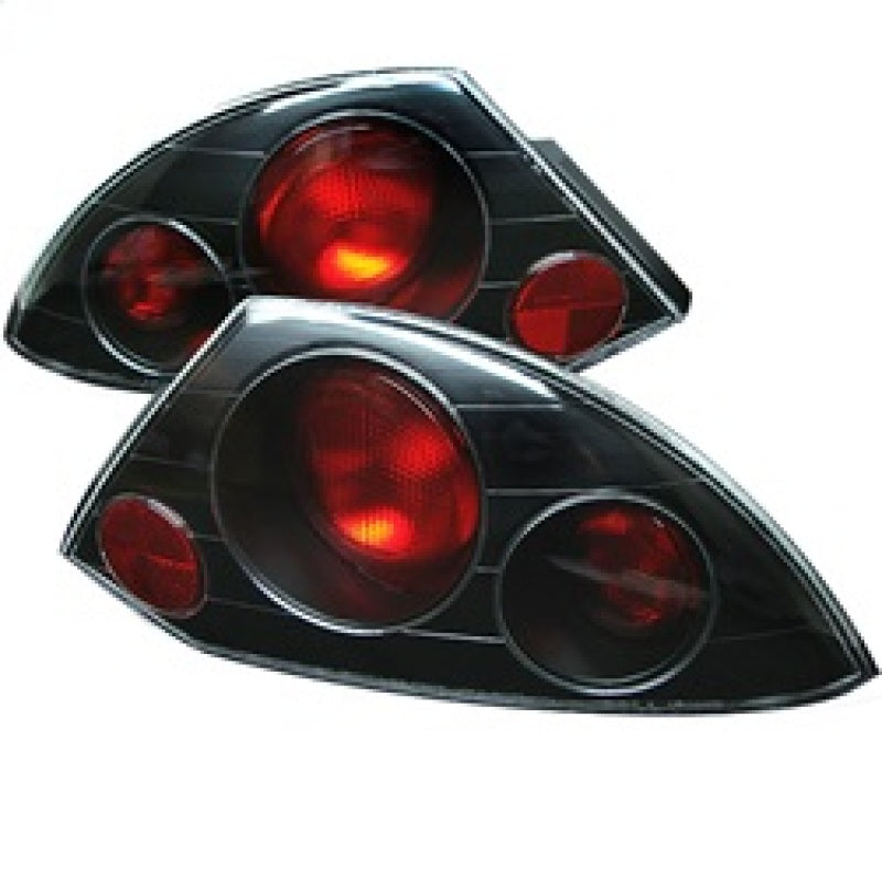 Spyder Mitsubishi Eclipse 00-02 Euro Style Tail Lights Black ALT-YD-ME00-BK-SR1 Performance