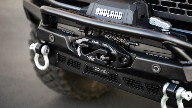DV8 Offroad Spec Series Front Bumper for 2021-2023 Ford Bronco with Winch Mount and LED Lighting