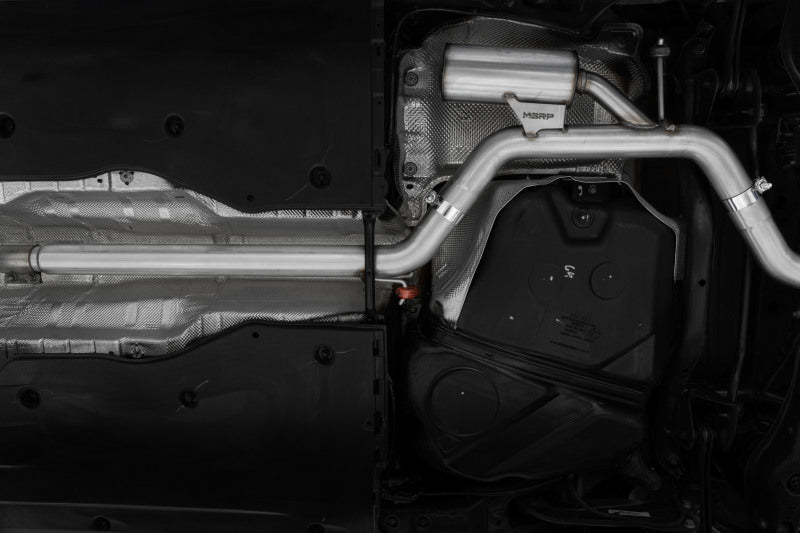 MBRP 2022 VW Jetta GLI 2.0 TSI 3in Cat Back T304 SS 2.5in Dual Split Rear w/ Carbon Fiber Tips-SR1 Performance