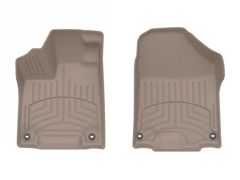 WeatherTech Part #459711IM Front FloorLiner HP for Honda Ridgeline (17-25) in Tan