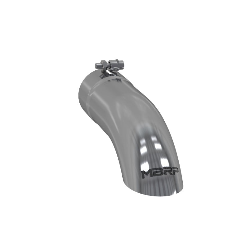 MBRP Universal Tip 3.5in O.D. Turn Down 3.5in inlet 12 length-SR1 Performance