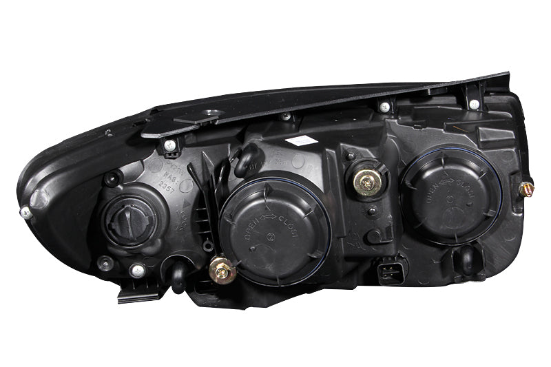 ANZO 2007-2007 Hyundai Santa Fe Projector Headlights w/ LED Black-SR1 Performance