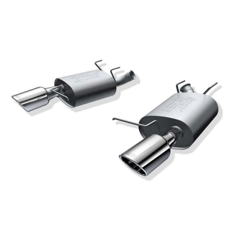 Borla 11-14 Ford Mustang 3.7L 6cyl Aggressive ATAK Exhaust (rear section only)-SR1 Performance