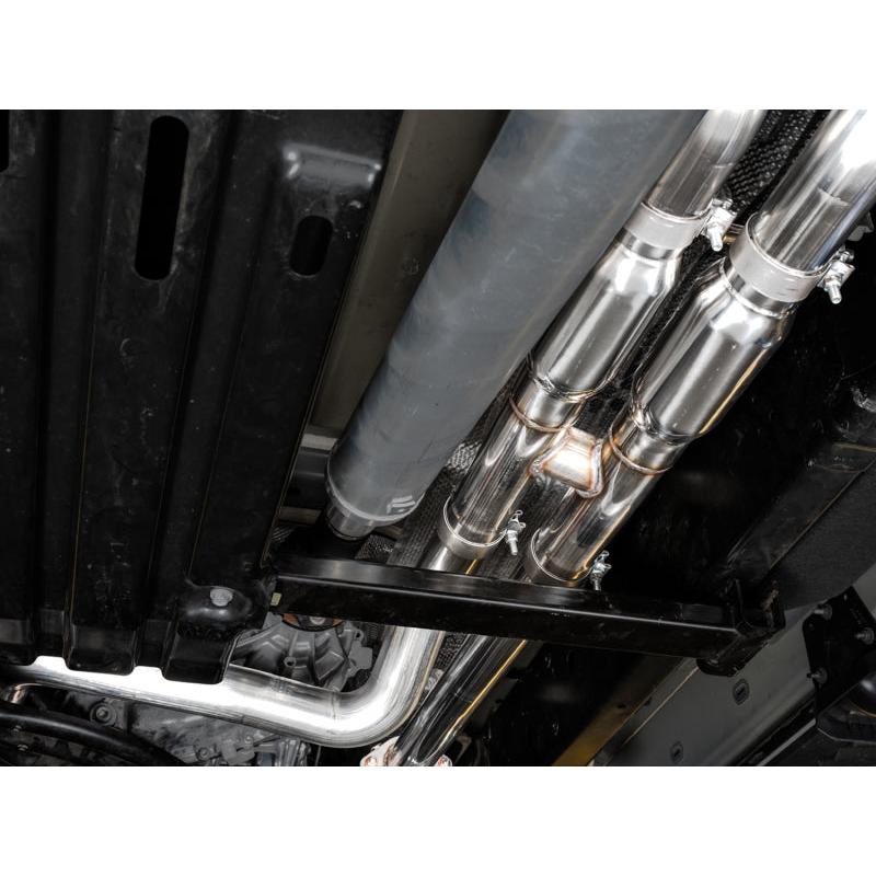 AWE Tuning 2021 RAM 1500 TRX 0FG Cat-Back Exhaust - Chrome Silver Tips-SR1 Performance