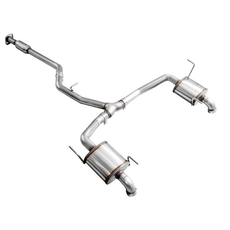 AWE 2020-2025 Subaru Outback (Wilderness & XT) 0FG Catback Exhaust w/Dual BashGuards-SR1 Performance
