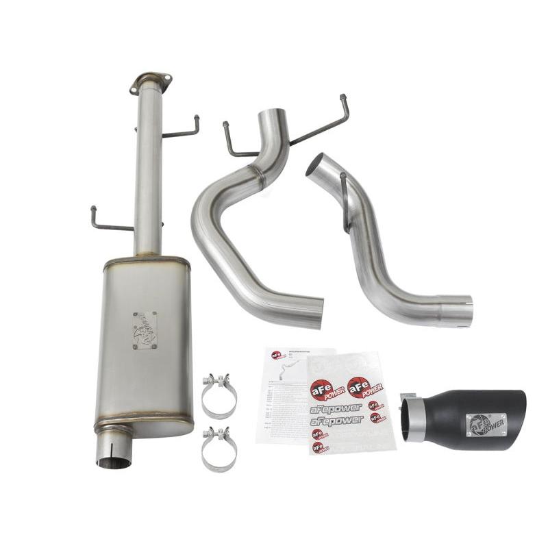 aFe MACH Force Xp 3in SS Cat-Back Single Side Exit Exhaust w/Black Tips 07-14 Toyota FJ Cruiser-SR1 Performance
