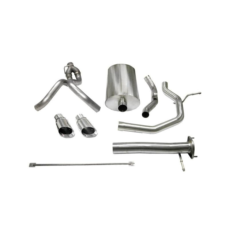 Corsa 2005-2006 Chevrolet SSR 5.3L V8 Polished Sport Cat-Back Exhaust-SR1 Performance