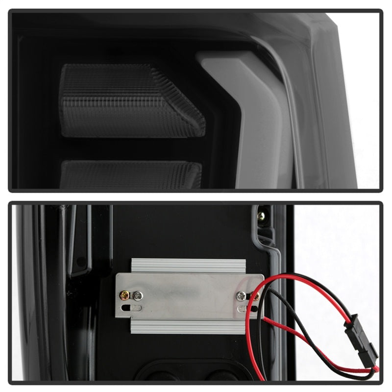 Spyder GMC Sierra 19-20 Incandescent Bulb Model Only LED Tail Lights-Black Smoke ALT-YD-GS19-LED-BSM-SR1 Performance