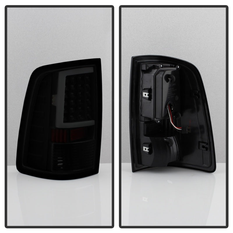 xTune 09-18 Dodge Ram 1500 LED Tail Lights - Black Smoke (ALT-ON-DR09-LBLED-BSM)-SR1 Performance