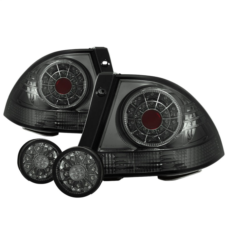Spyder 01-03 Lexus IS300 LED Tail Lights w/Inner Trunk Lights - Smoke (ALT-YD-LIS300-LED-SET-SM)-SR1 Performance