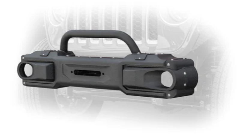 DV8 Offroad OE Plus Front Bumper for Jeep Wrangler JL and Gladiator JT (2018+ / 2020+)