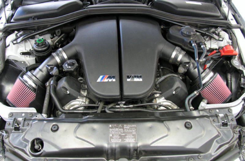 K&N 06-07 BMW M5 5.0L Flat Black Typhoon Short Ram Intake-SR1 Performance