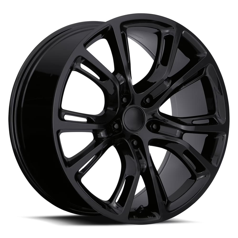 20X9 5x5 +34.7 HB 71.5 JEEP SPYDR MONKEY GLOSS BLACK WITH CAP-SR1 Performance