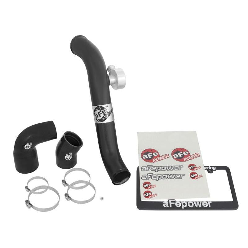aFe BladeRunner 2 1/2in Intercooler Tube Hot Side 15-16 Ford Mustang EcoBoost L4-2.3L (t)-SR1 Performance