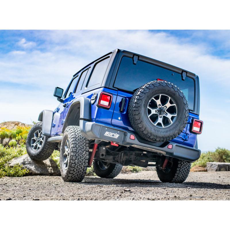 Borla 18-19 Jeep Wrangler JLU 2.0L AT/MT 4WD S Type (Climber) Catback Exhaust-SR1 Performance