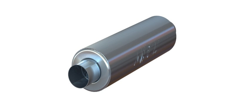 MBRP Universal 3in ID Inlet/Outlet 26in Single Chambered Muffler Aluminum (NO DROPSHIP)-SR1 Performance