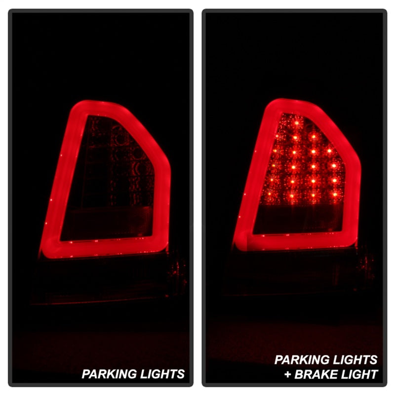 Spyder Chrysler 300C 08-10 V2 Light Bar LED Tail Lights - Red Clear ALT-YD-C308V2-LED-RC-SR1 Performance