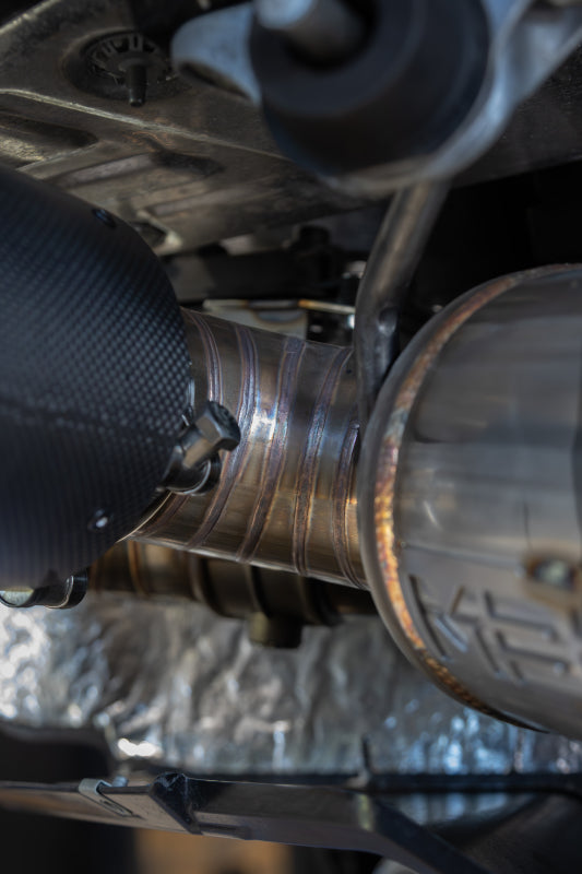 MBRP 20-24 Chevrolet Corvette C8 3in Active Cat Back Quad Split Rear Exit Exhaust w/ AFM Sims-SR1 Performance