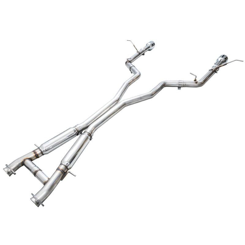AWE Tuning 18-23 Dodge Durango SRT & Hellcat Track Edition Exhaust - Chrome Silver Tips-SR1 Performance