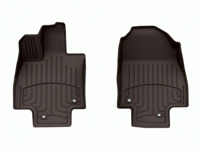 WeatherTech 2024 Toyota Grand Highlander / Lexus TX 500h Front FloorLiner HP in Cocoa