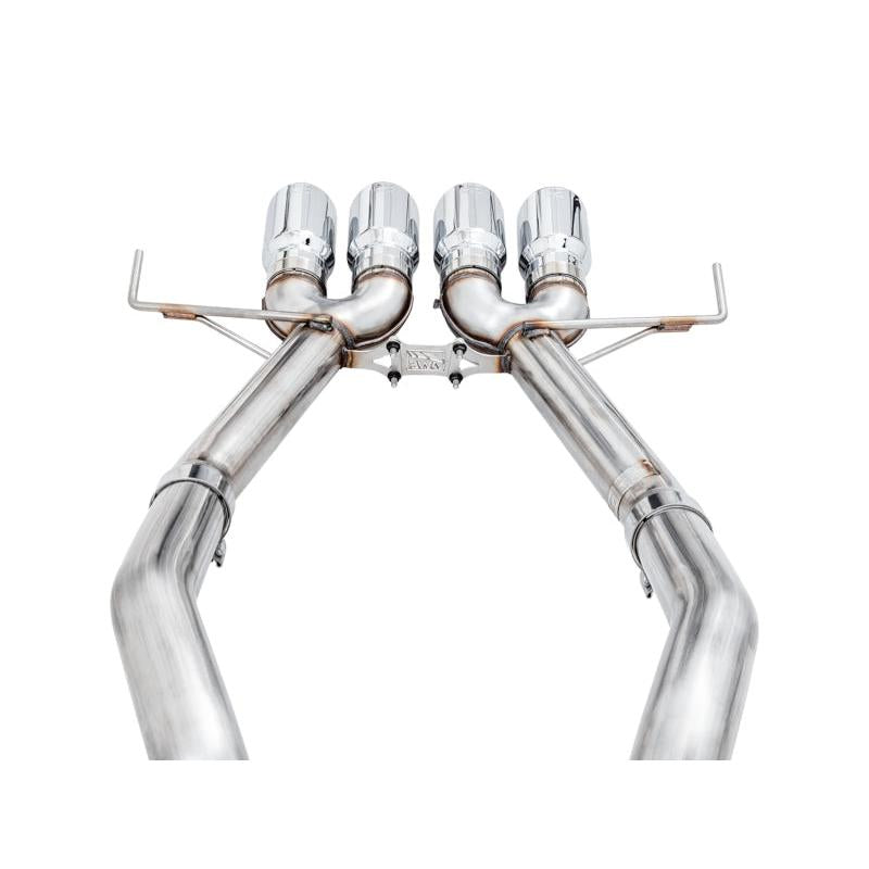 AWE Tuning 14-19 Chevy Corvette C7 Z06/ZR1 (w/AFM) Track Edition Axle-Back Exhaust w/Chrome Tips-SR1 Performance