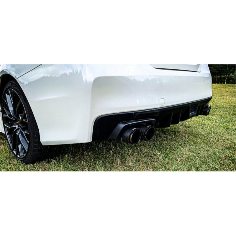 MBRP 15-19 Subaru WRX 2.0L/STI 2.5L 2.5in Dual Split Rear Exit w/ 3.5in CF Tips - T304-SR1 Performance