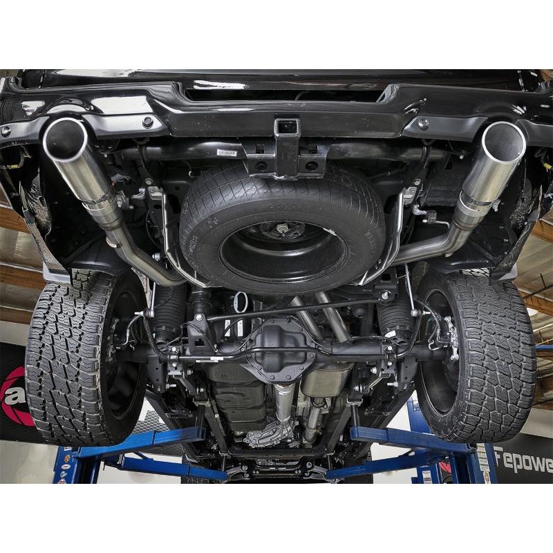 aFe MACH Force-Xp 3in 409 SS Cat-Back Exhaust 2019 RAM 1500 V8-5.7L w/ Polished Tip-SR1 Performance
