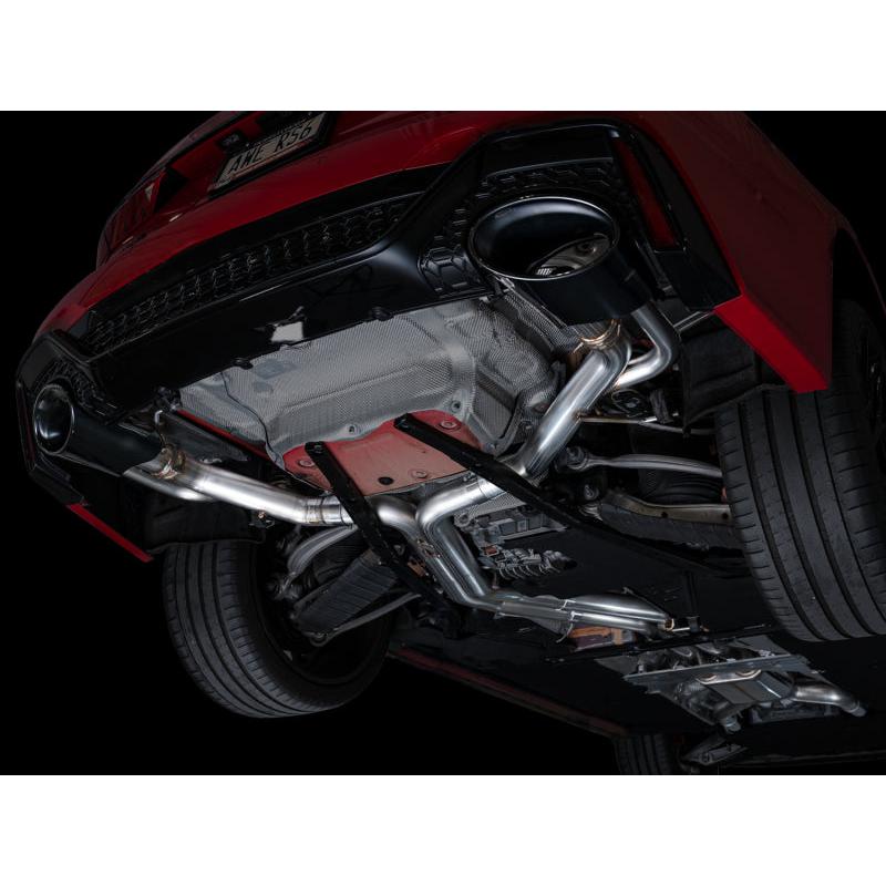AWE Tuning 21-23 Audi C8 RS6/RS7 SwitchPath Cat-back Exhaust - Diamond Black Tips-SR1 Performance