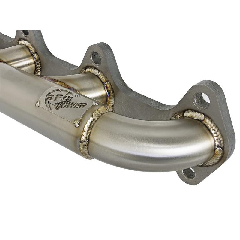 aFe Twisted Steel Header w/ T4 Turbo Manifold 03-07 Dodge Diesel L6-5.9L-SR1 Performance