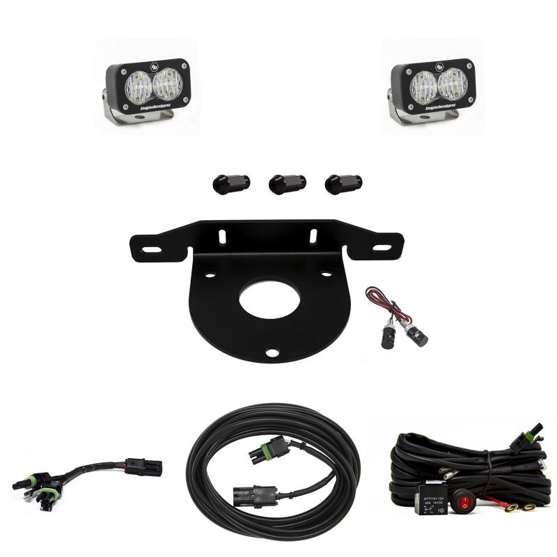 Baja Designs 2021+ Ford Bronco Dual S2 Sport W/C Reverse Kit w/Upfitter-SR1 Performance