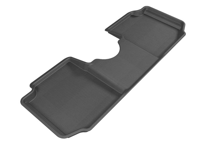 3D MAXpider 2014-2019 Fiat 500L Kagu 2nd Row Floormats - Black-SR1 Performance