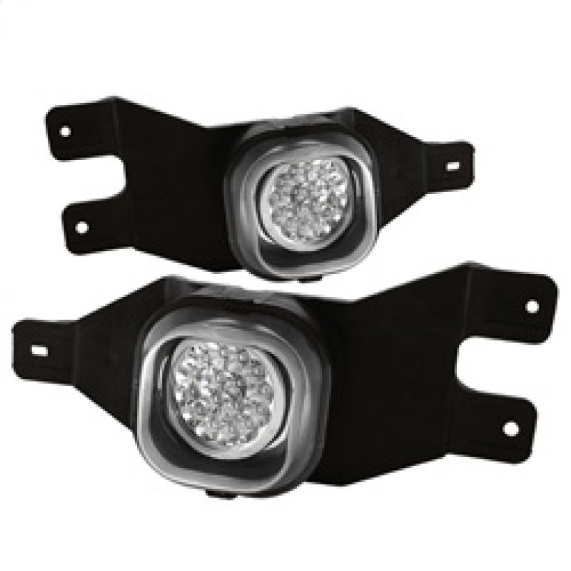 Spyder Ford F250/F350 99-04/Ford Excursion 00-05 LED Fog Lights w/Switch Clear FL-LED-FF25001-C-SR1 Performance