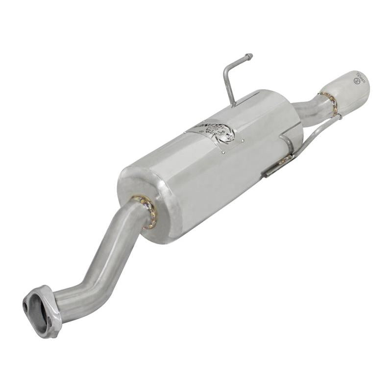 aFe POWER 07-08 Honda Fit L4-1.5L 2in. 304 SS Axle-Back Exhaust System-SR1 Performance