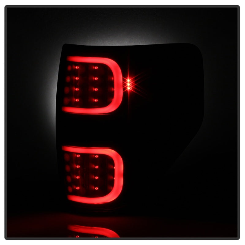 xTune Ford F150 09-14 LED Tail Lights - Black ALT-ON-FF15009-LBLED-BSM-SR1 Performance