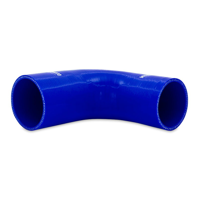 Mishimoto Silicone Reducer Coupler 90 Degree 2.75 Inch to 3 Inch - Blue