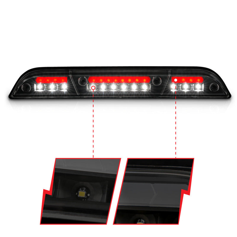 ANZO 15-20 Ford F-150 - F-450 LED Third Brake Light - Black Housing/Smoke Lens-SR1 Performance