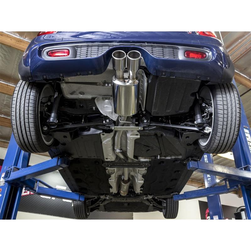 aFe MACHForce XP Exhausts Cat-Back SS-304 14-17 Mini Cooper S Hardtop 2-Door w/ Polished Tips-SR1 Performance