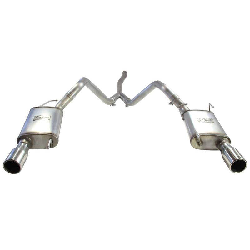 aFe MACHForce XP 05-09 Ford Mustang V6 4.0L 2-1/2in. 409 SS Cat-Back Exhaust-SR1 Performance