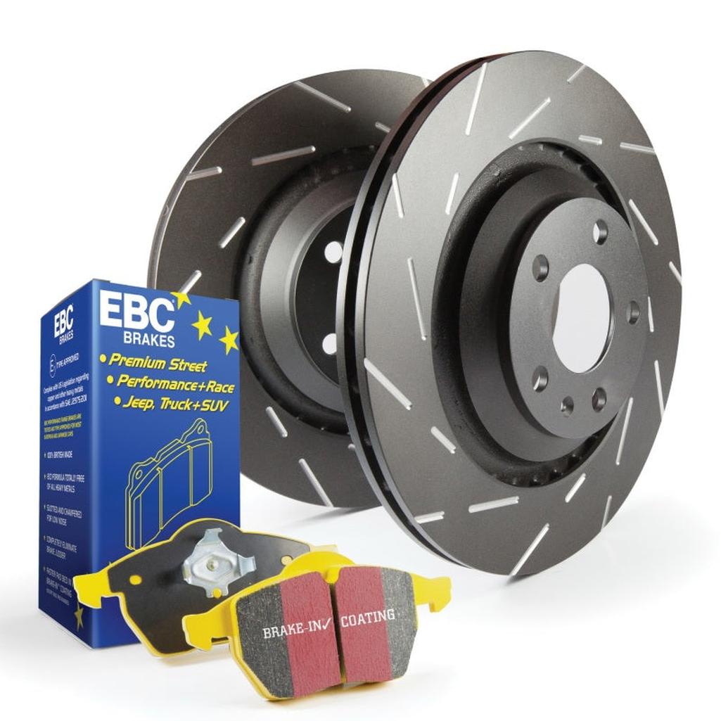 EBC S9 Kits Yellowstuff Brake Pads and USR Rotors for Ford F-150 (2015-2016)