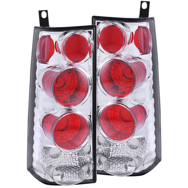 ANZO 2003-2015 Chevrolet Express Taillights Chrome-SR1 Performance