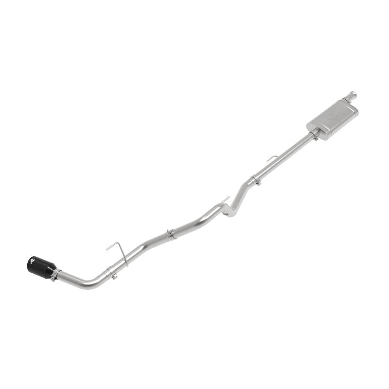 aFe Apollo GT Series 2.5in 409SS 20-21 Jeep Gladiator (JT) V6-3.6L - Black Tip-SR1 Performance