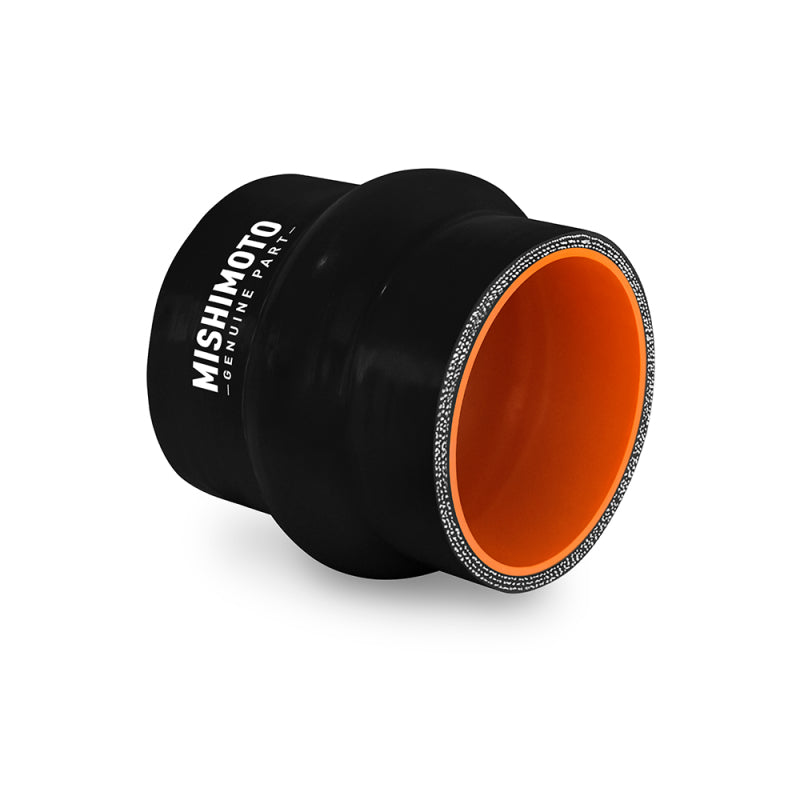 Mishimoto 2.75in. Hump Hose Silicone Coupler - Black-SR1 Performance