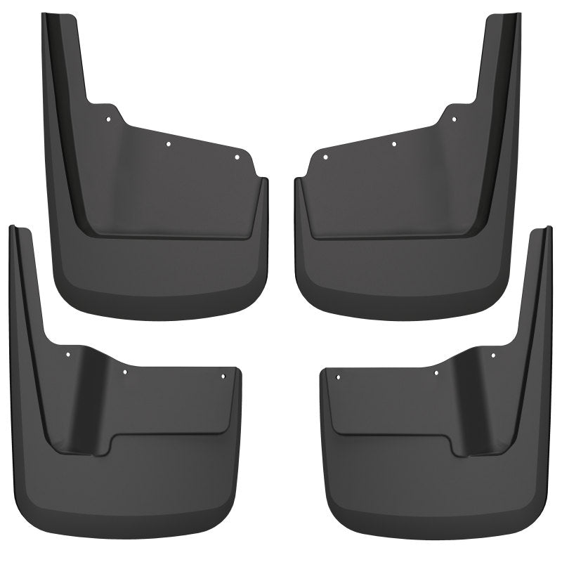 Husky Liners 20-23 GMC Sierra 2500/3500 HD (Excl. Dually) Front & Rear Mud Guards - Black-SR1 Performance